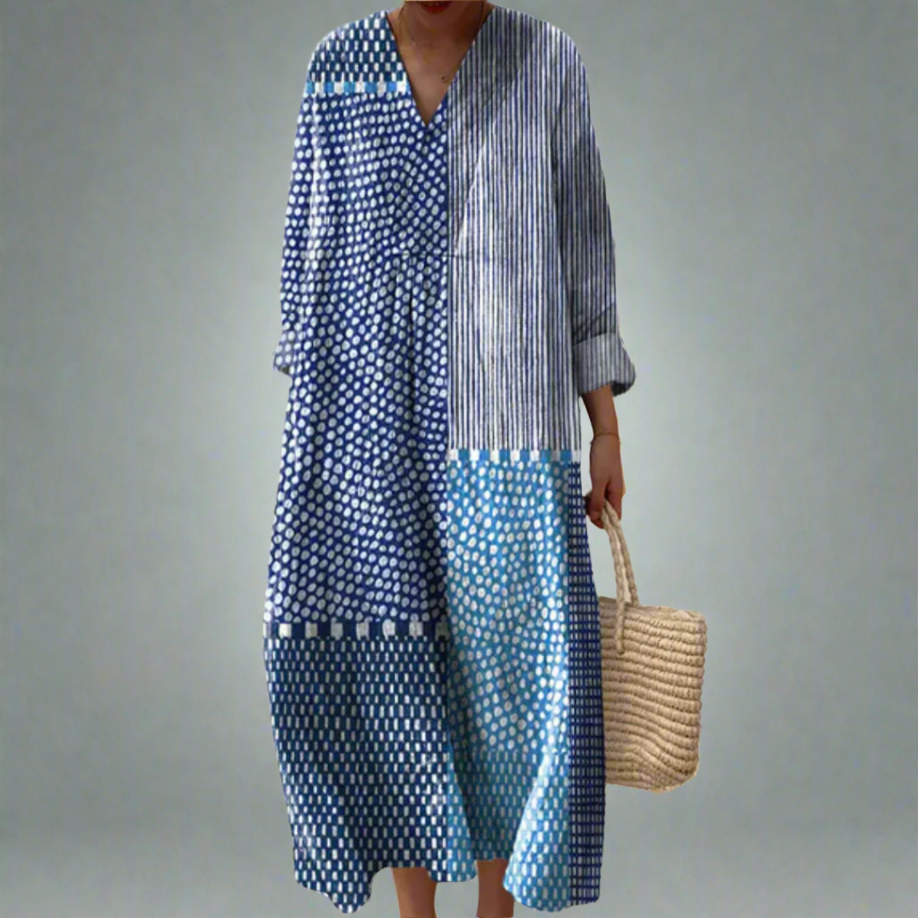 Geometrische Sommerkleider für Damen von Hanna Hamburg