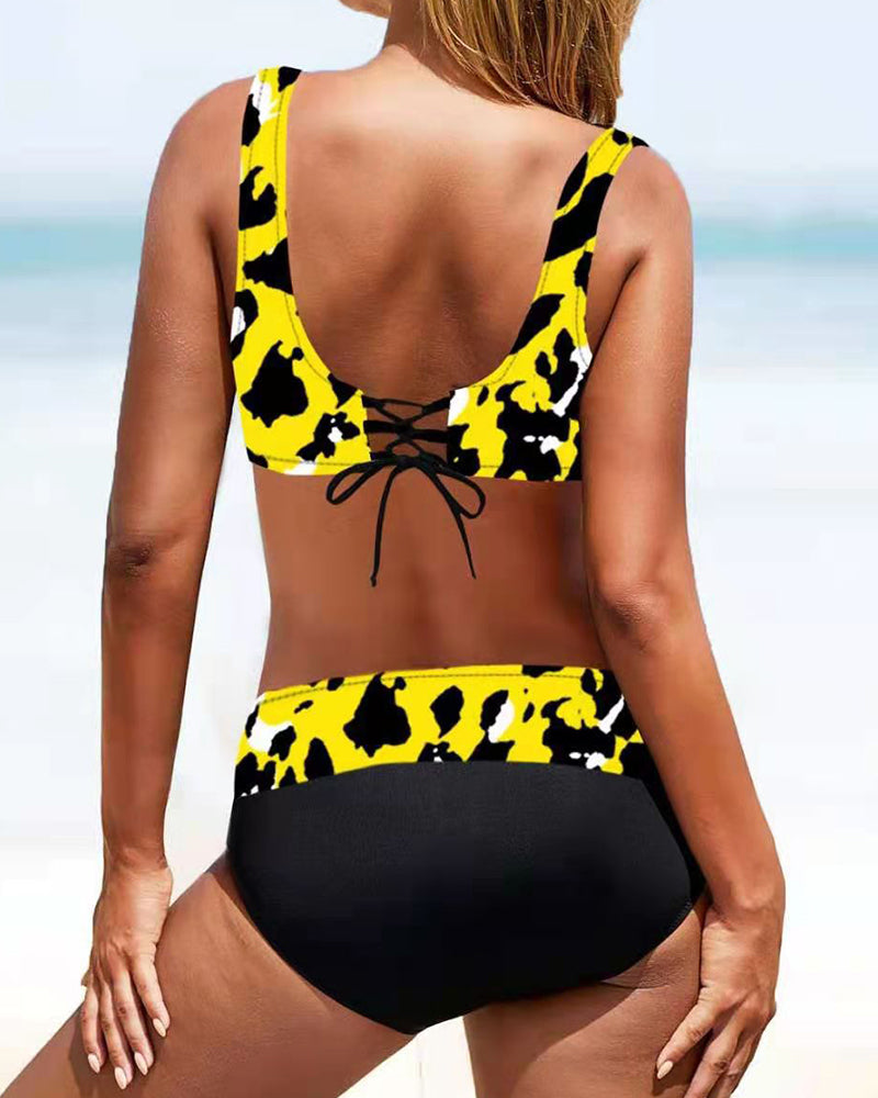 Eva - Fröhlicher Bunter Bikini von Hanna Hamburg