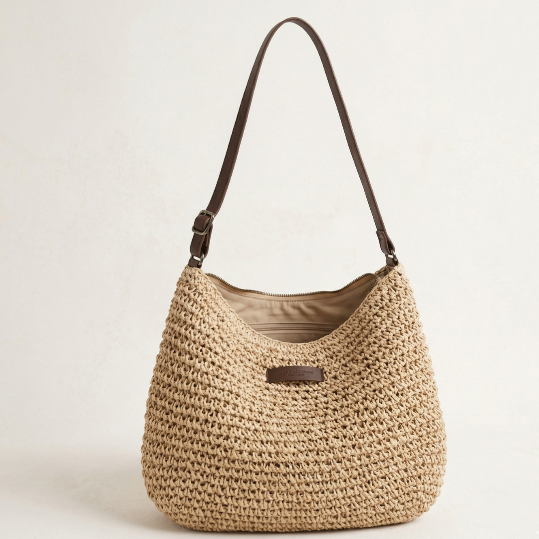 Malwine, gewebte Schultertasche, von Hanna Hamburg