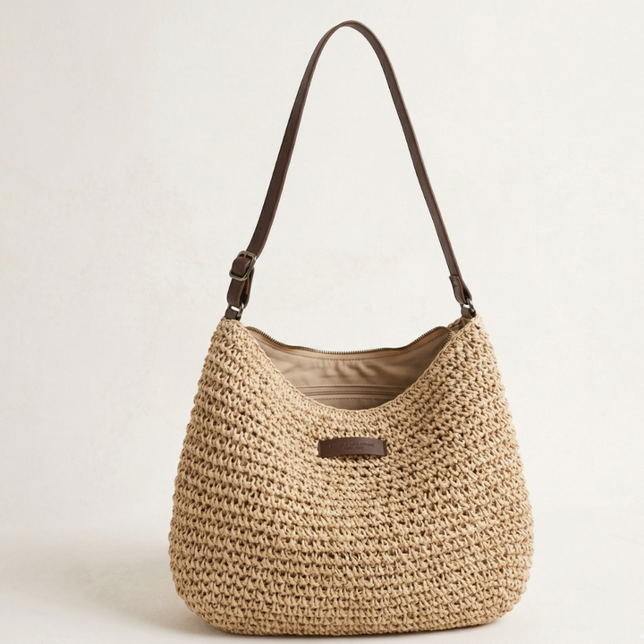 Malwine, gewebte Schultertasche, von Hanna Hamburg
