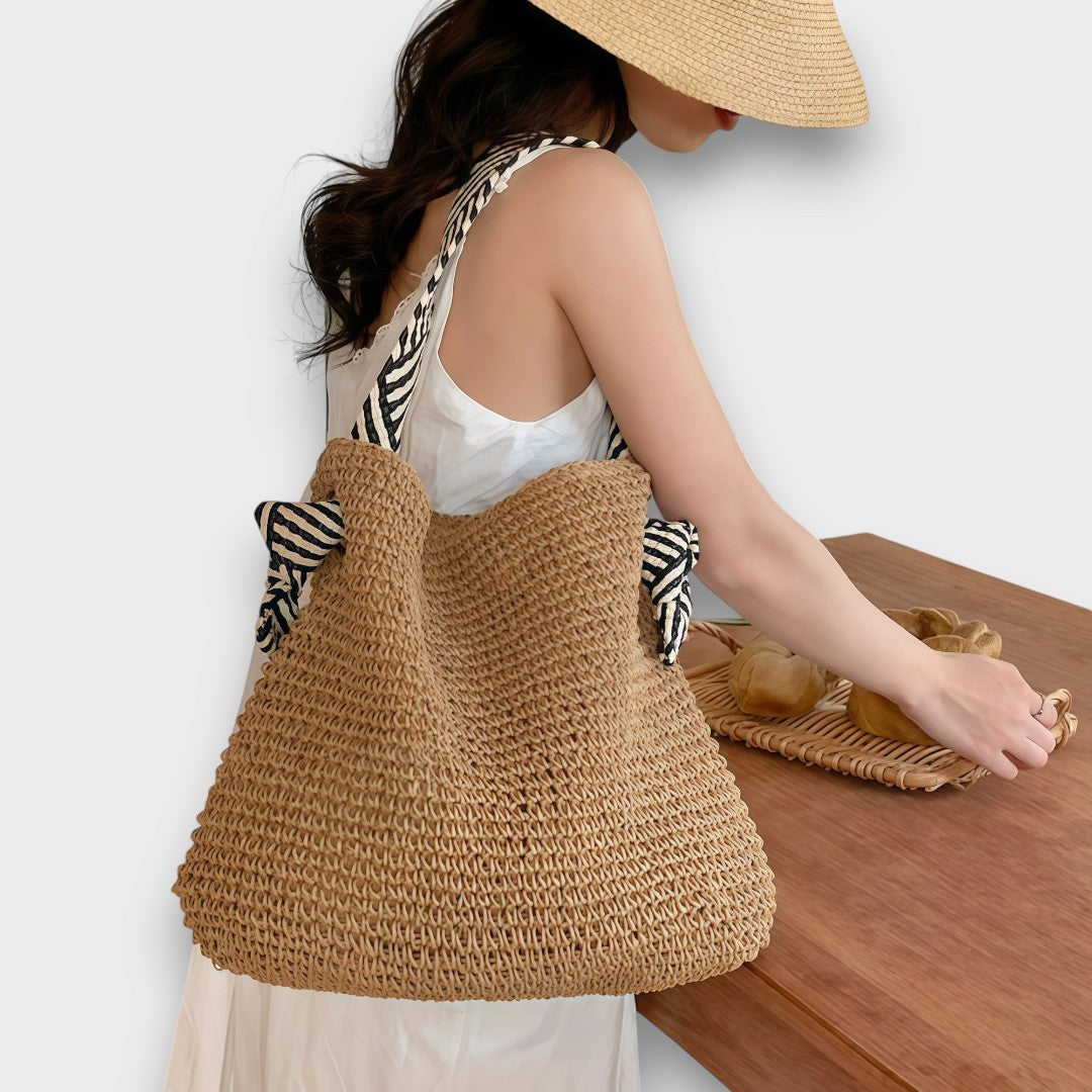Adelinde, Boho-Tasche mit gestreiften Trägern, von Hanna Hamburg