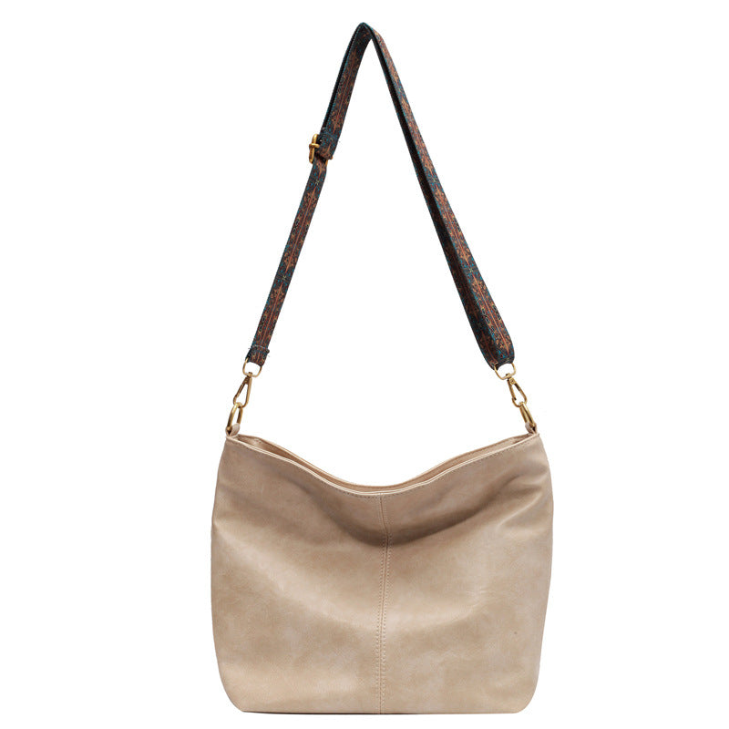 Marian | Vintage-Ledertasche mit Umhängegurt