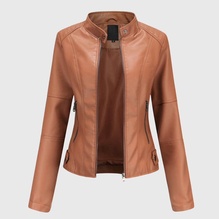 Giorgina - Elegante Lederjacke für Frauen
