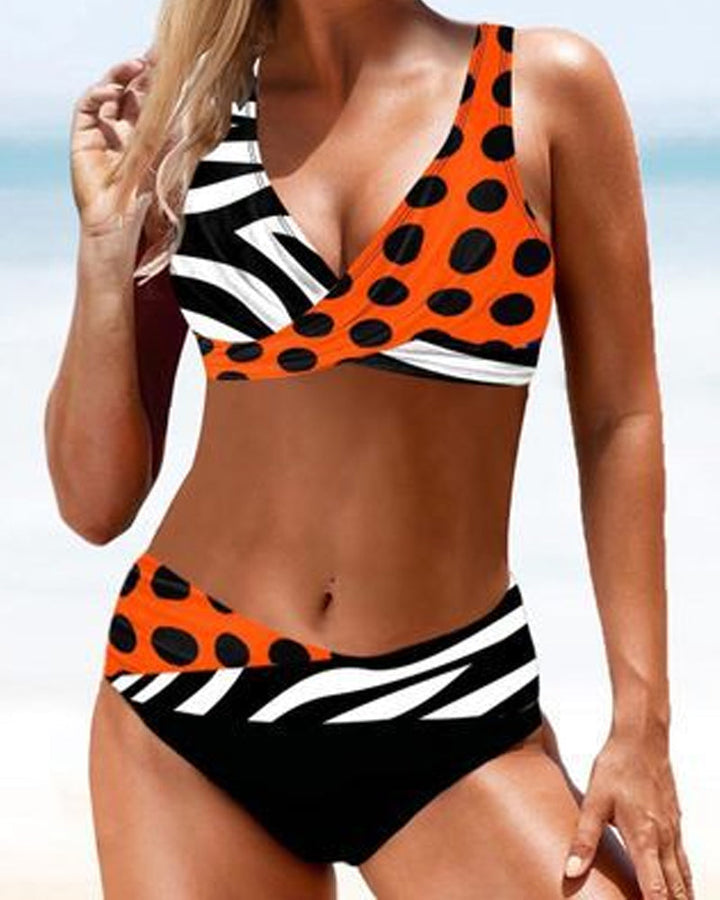 Eva - Fröhlicher Bunter Bikini von Hanna Hamburg