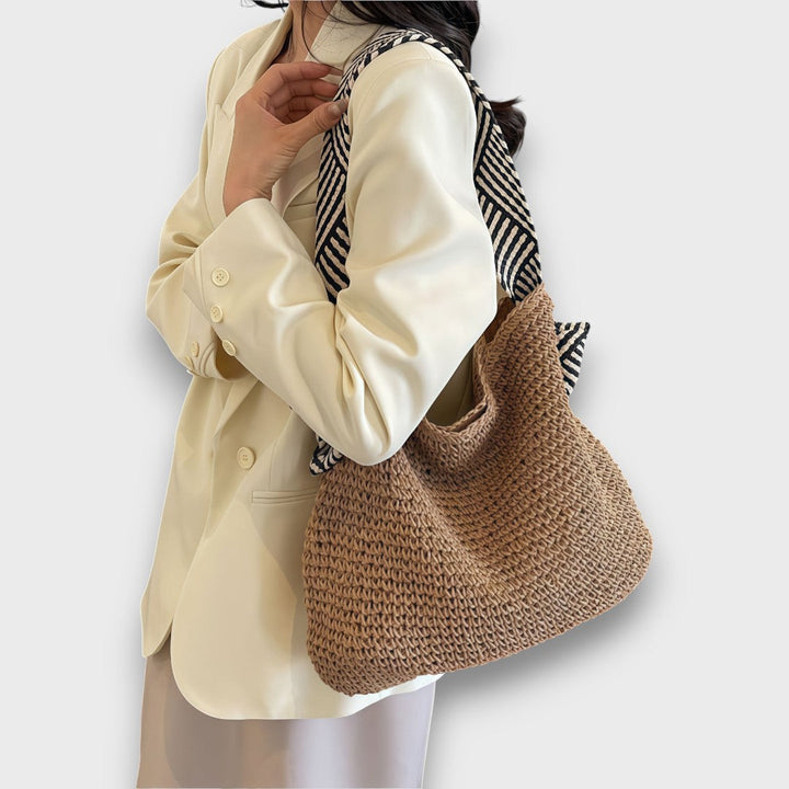 Adelinde, Boho-Tasche mit gestreiften Trägern, von Hanna Hamburg
