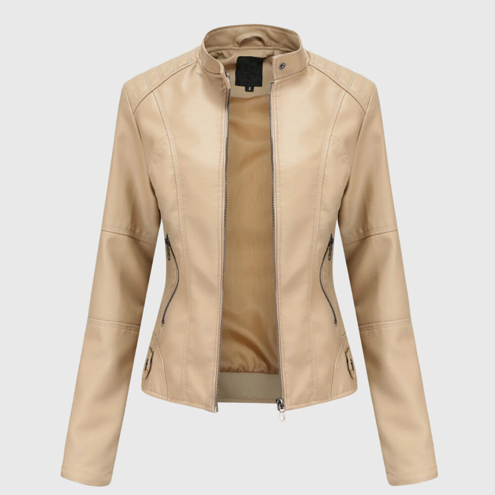 Giorgina - Elegante Lederjacke für Frauen