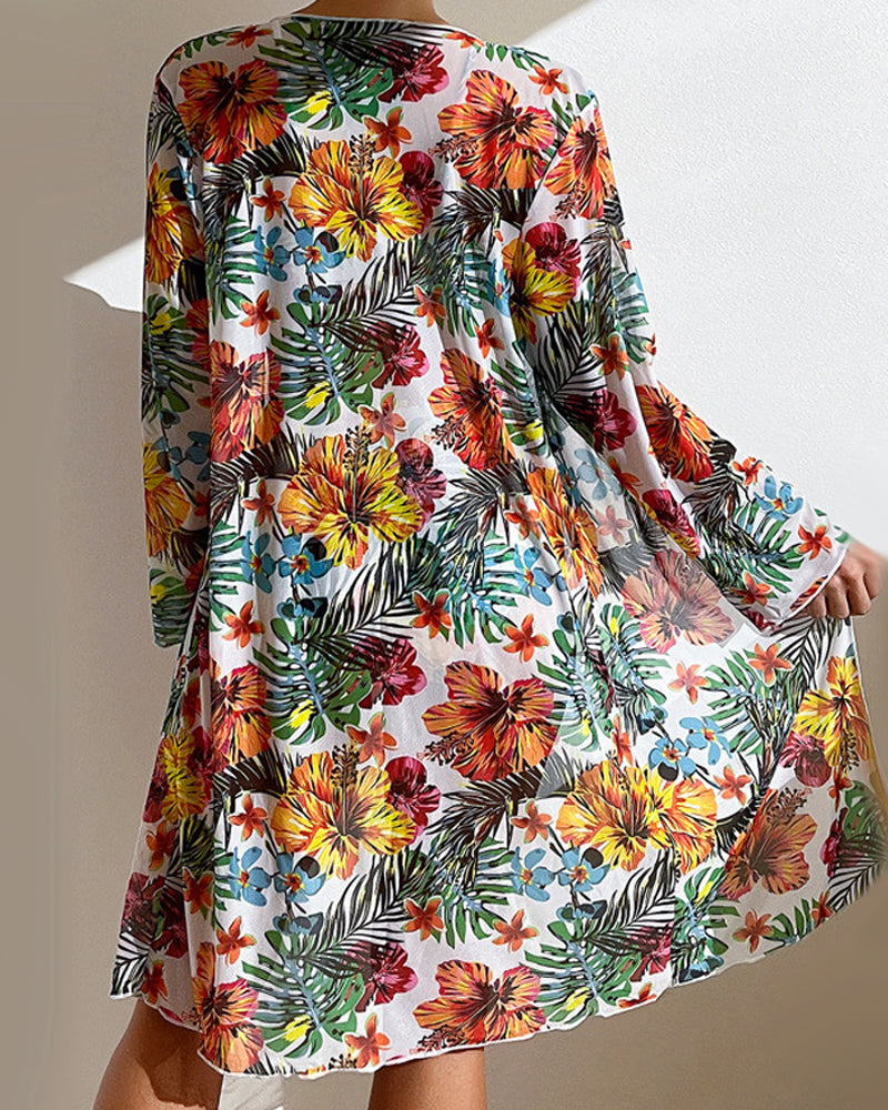 Glenda - Bikini mit Blumenrock von Hanna Hamburg