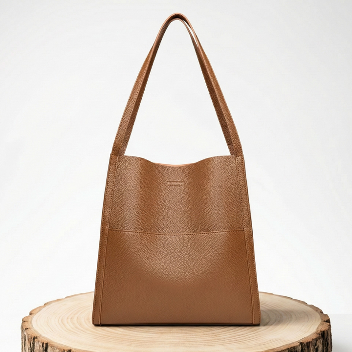 Elena | Elegante Schultertasche aus Leder