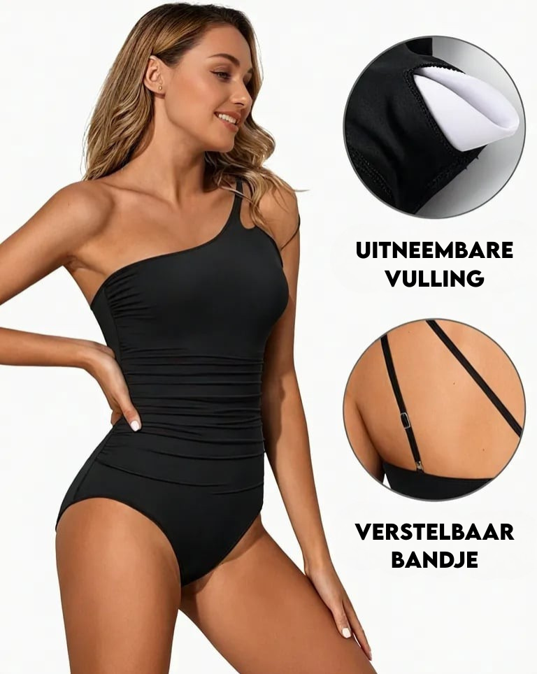 Grace - Ein-Schulter Badeanzug von Hanna Hamburg