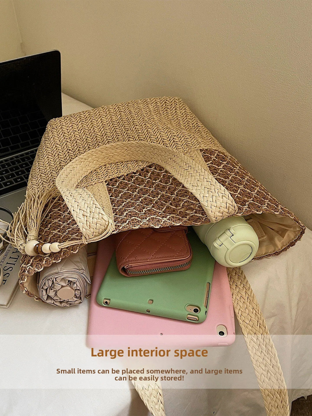 Ottilie, Boho-Schultertasche mit Quaste, von Hanna Hamburg