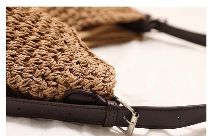 Christiane, weiche geflochtene Schultertasche, von Hanna Hamburg