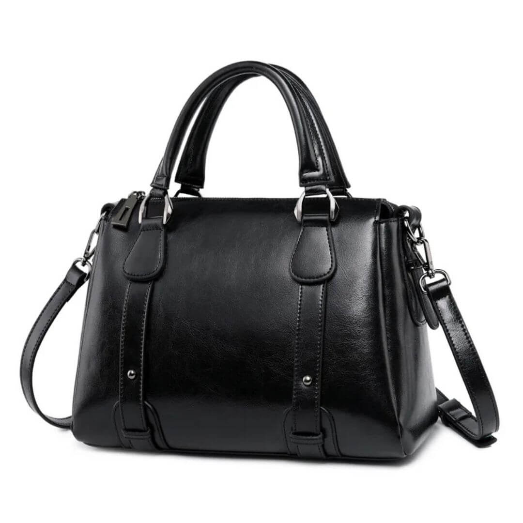 Camille | Polierte Schultertasche
