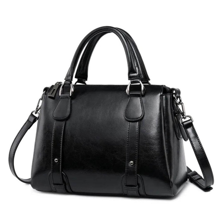 Camille | Polierte Schultertasche