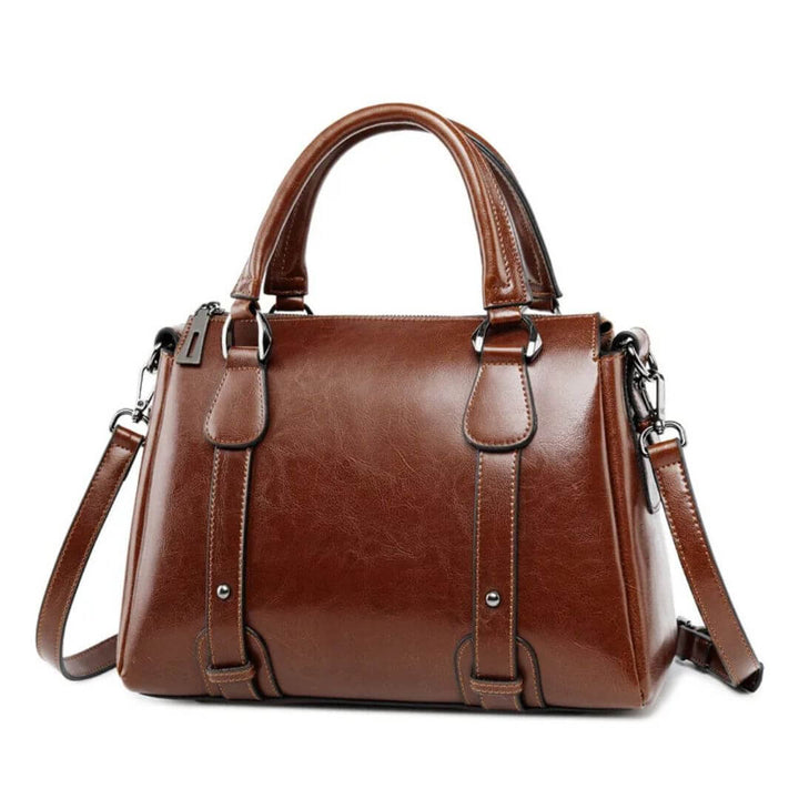 Camille | Polierte Schultertasche