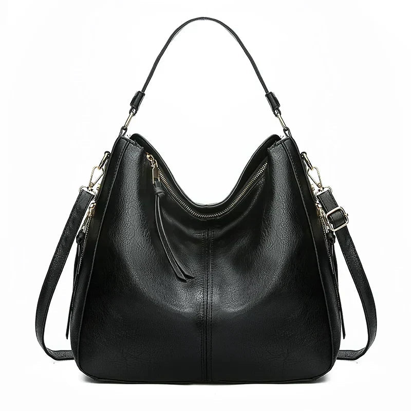 Lisa | Zeitloser Lederhandtasche