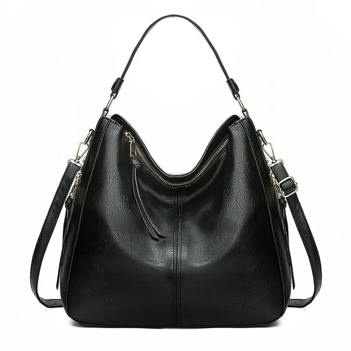 Lisa | Zeitloser Lederhandtasche