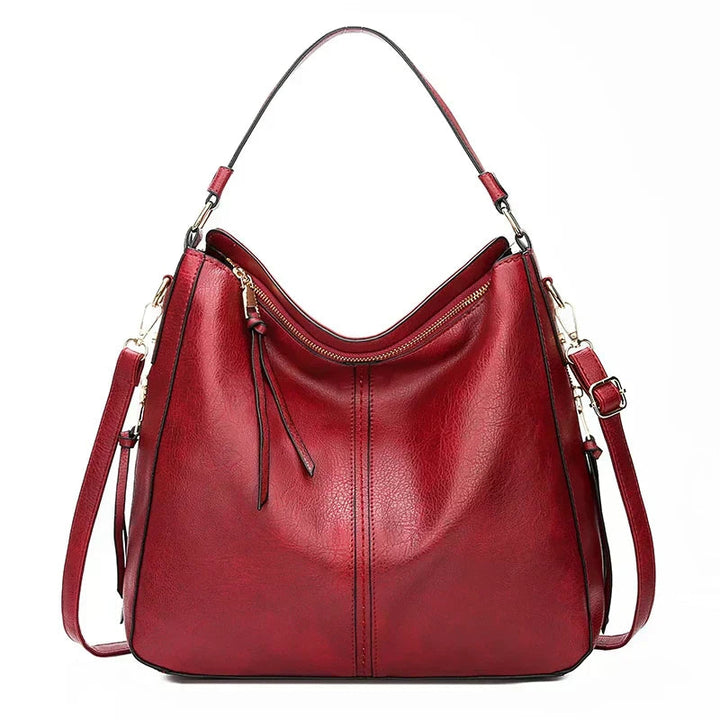 Lisa | Zeitloser Lederhandtasche
