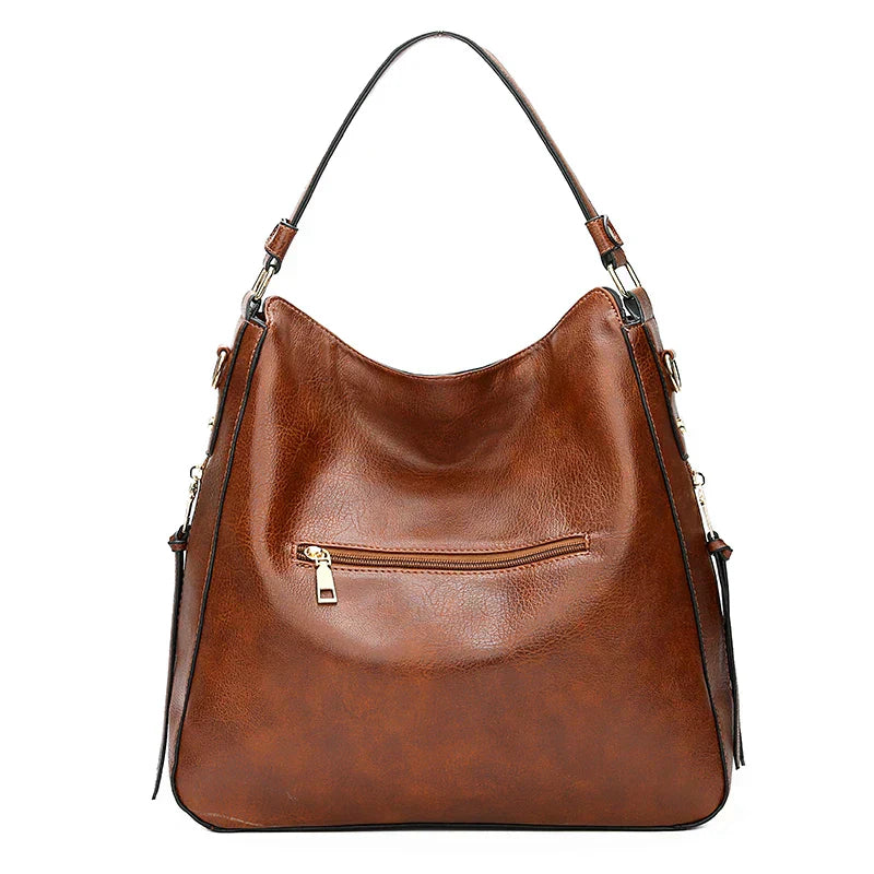 Lisa | Zeitloser Lederhandtasche