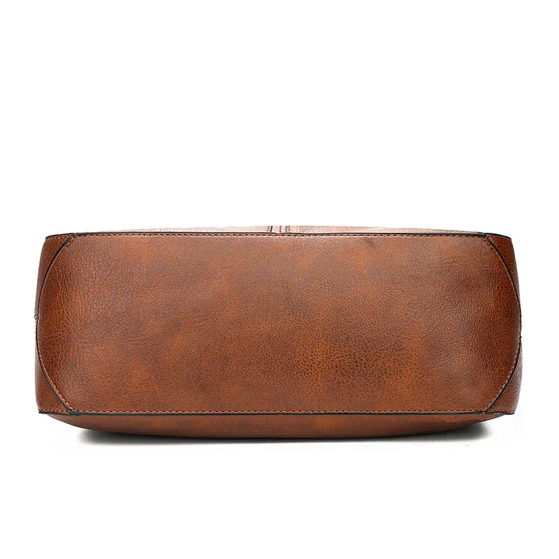 Lisa | Zeitloser Lederhandtasche