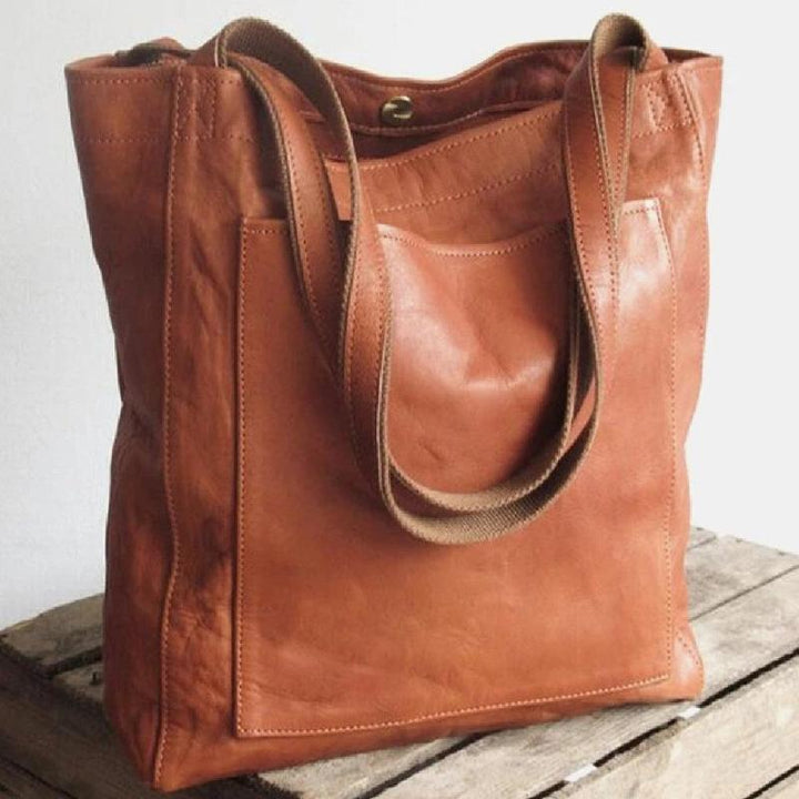 Kimberly | Klassische Lederhandtasche