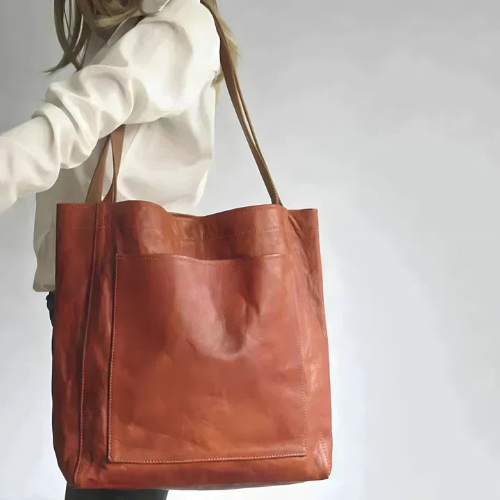 Kimberly | Klassische Lederhandtasche