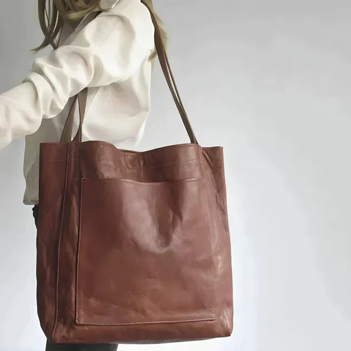 Kimberly | Klassische Lederhandtasche