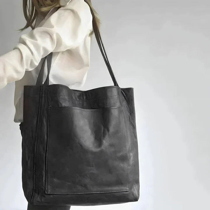 Kimberly | Klassische Lederhandtasche