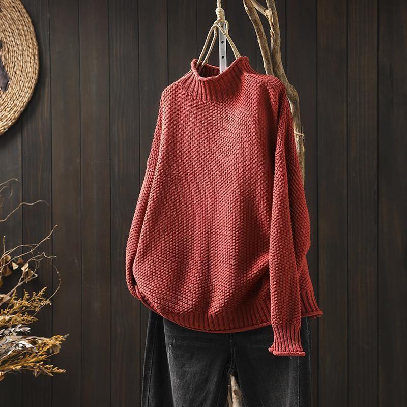 Patricia | Feiner Pullover mit Stehkragen