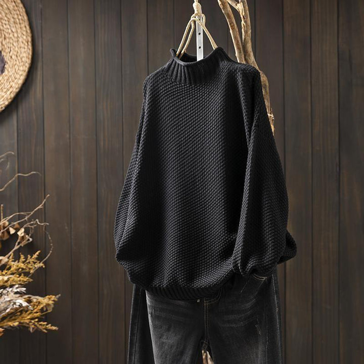 Patricia | Feiner Pullover mit Stehkragen