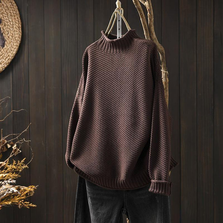 Patricia | Feiner Pullover mit Stehkragen