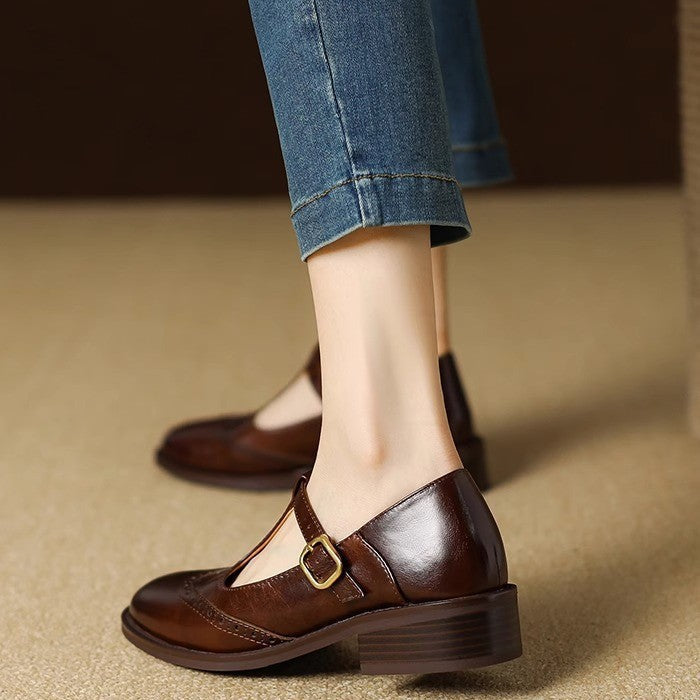Amelie | Klassische Damen-Riemchenschuhe