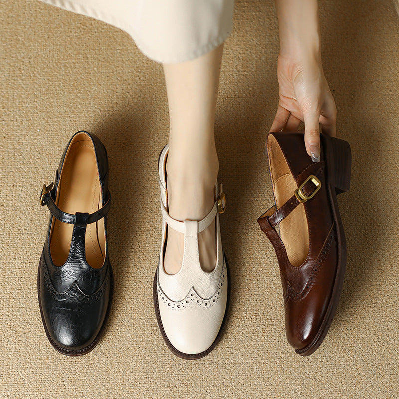 Amelie | Klassische Damen-Riemchenschuhe