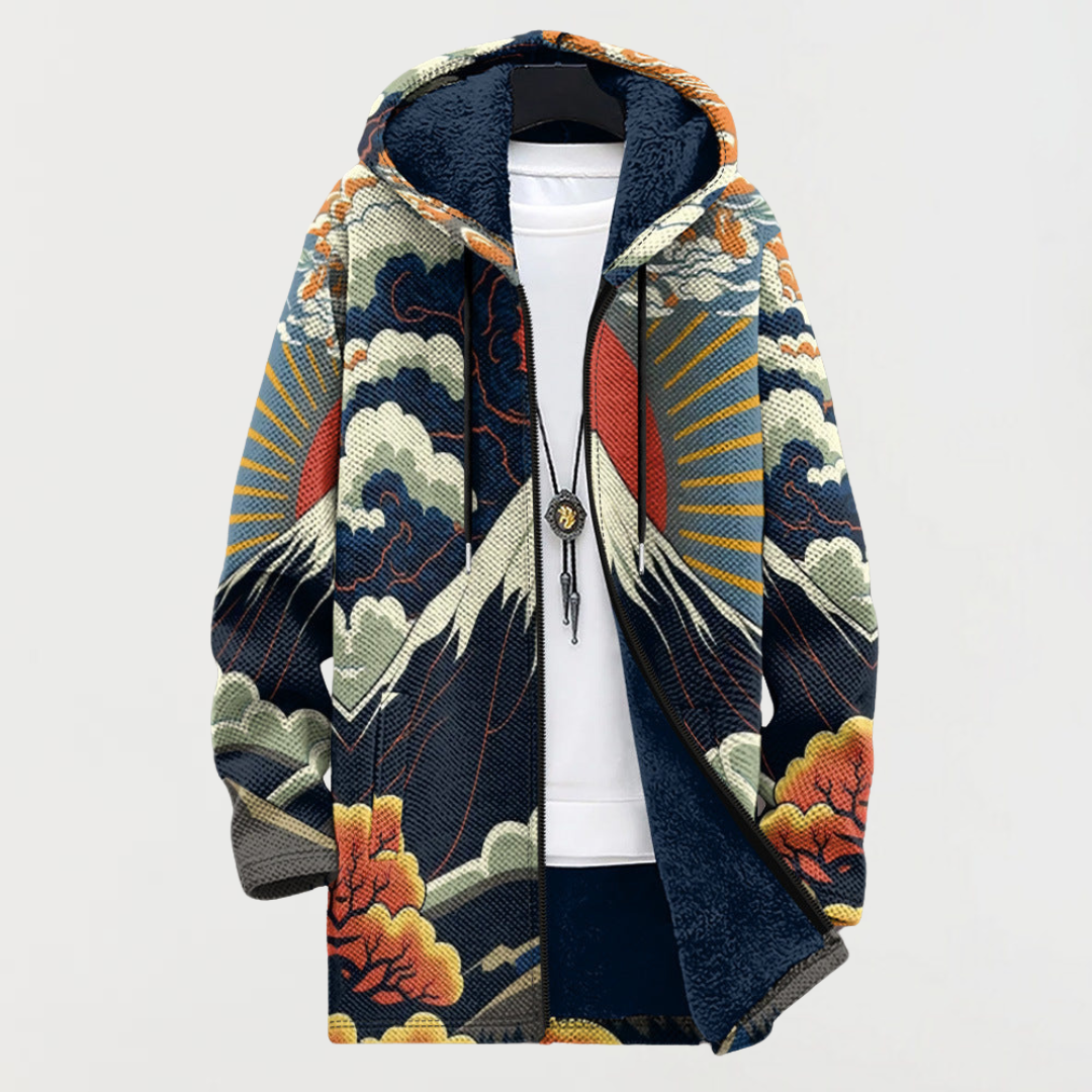 Verena | Kapuzenjacke mit Sonnenaufgang
