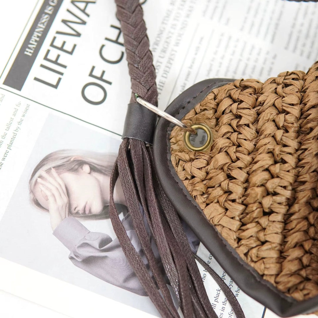 Berthild, Hobo-Shopper mit Quasten, von Hanna Hamburg
