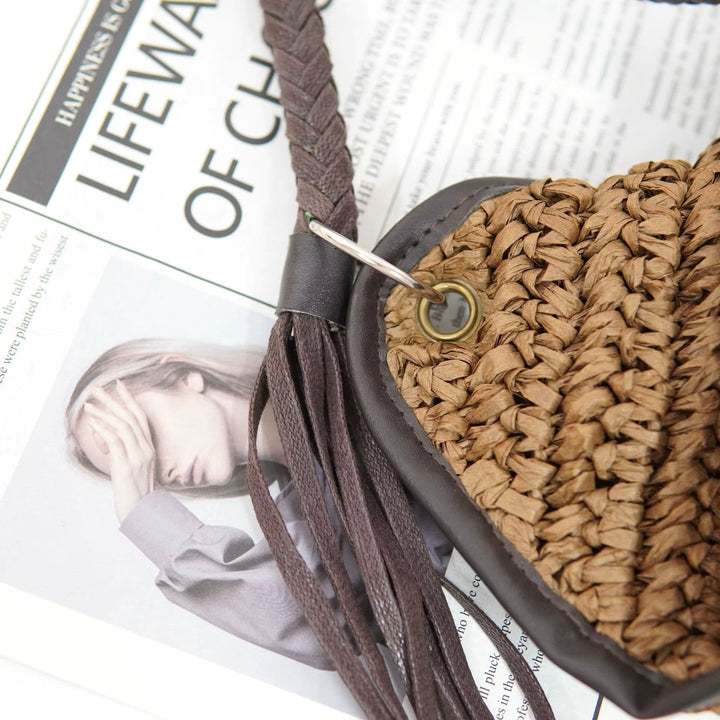 Berthild, Hobo-Shopper mit Quasten, von Hanna Hamburg