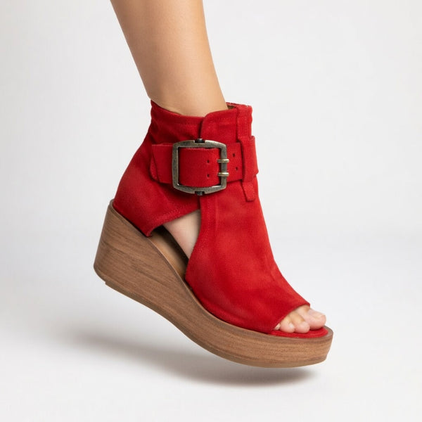 Renate – orthopädische Stiefeletten von Hanna Hamburg mit gepolstertem Fußbett