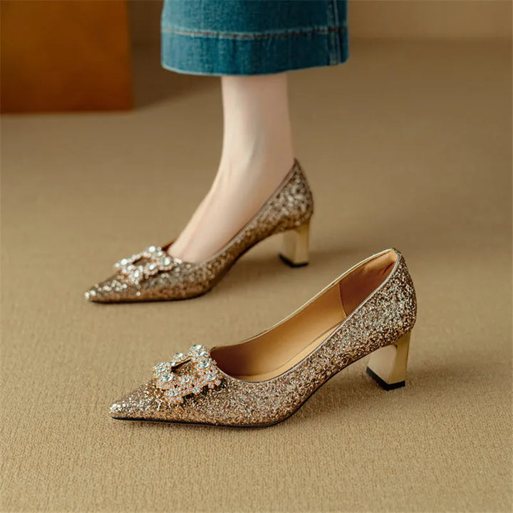 Theresa | Glitzer-Pumps