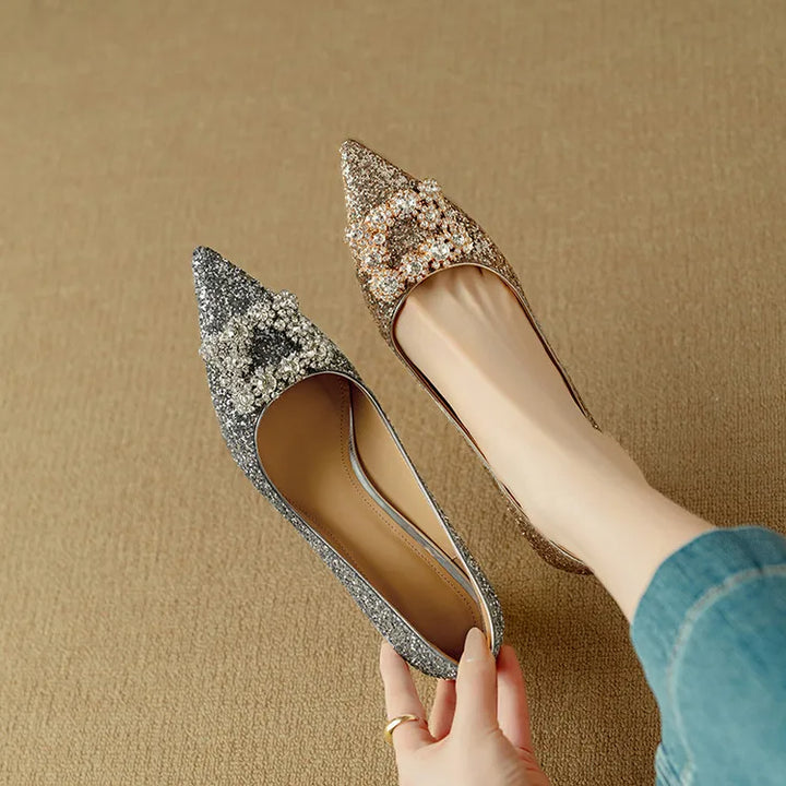 Theresa | Glitzer-Pumps