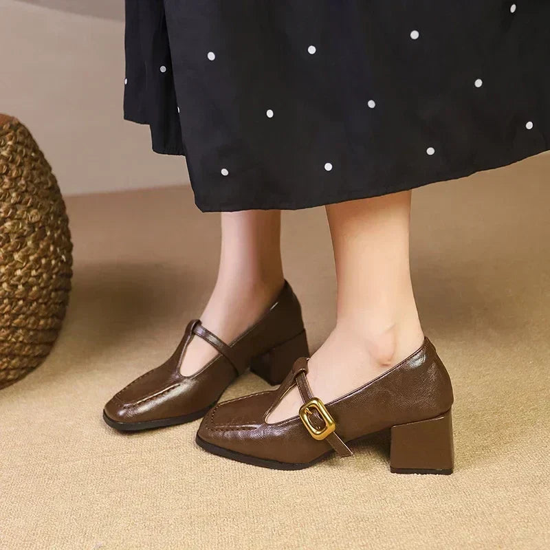 Ida | Zeitlose Damen-Schuhe mit mittelhohem Absatz