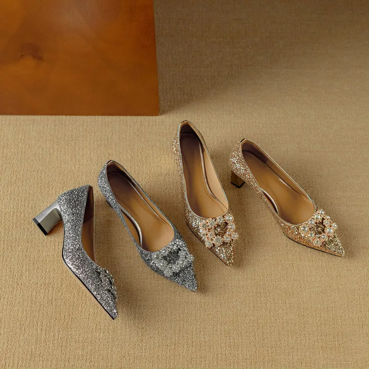 Theresa | Glitzer-Pumps