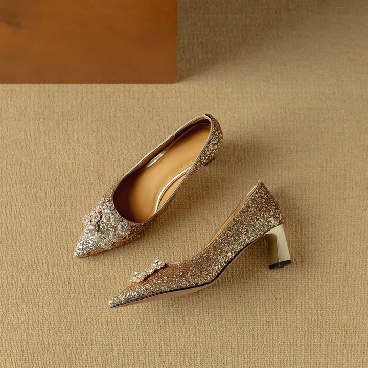 Theresa | Glitzer-Pumps