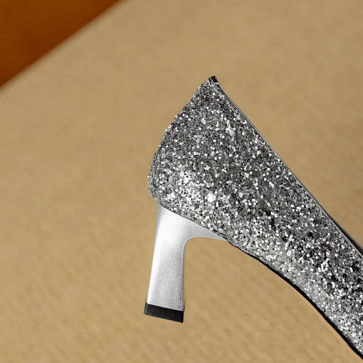Theresa | Glitzer-Pumps