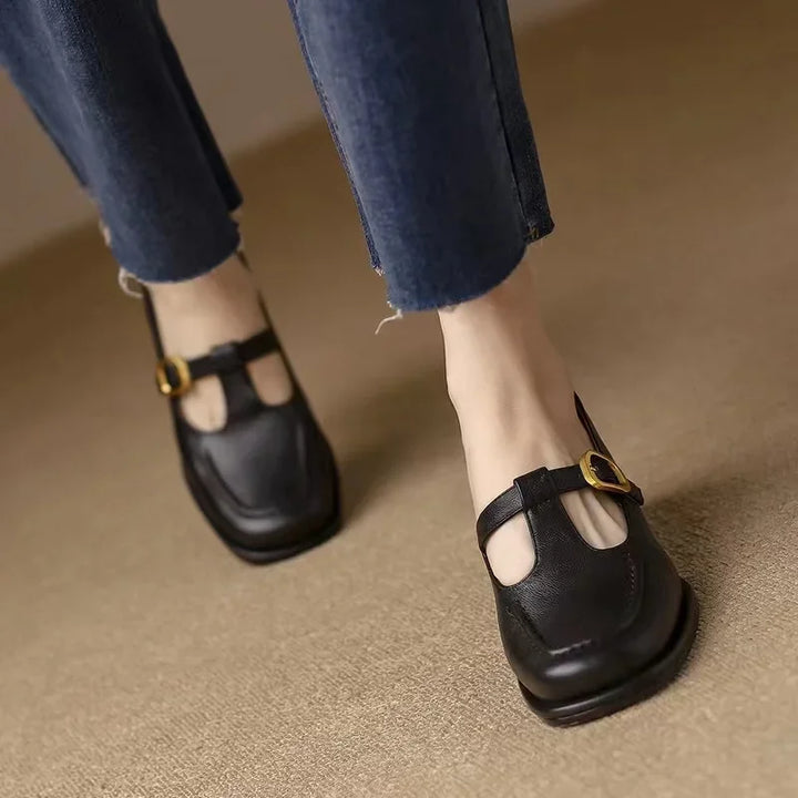 Emilia | T-Steg-Schuhe im Vintage-Stil