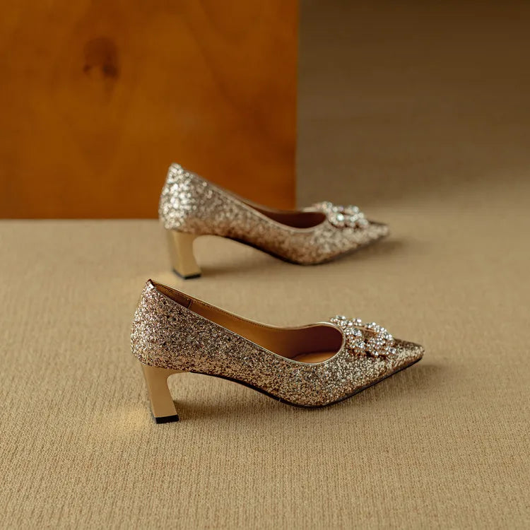 Theresa | Glitzer-Pumps