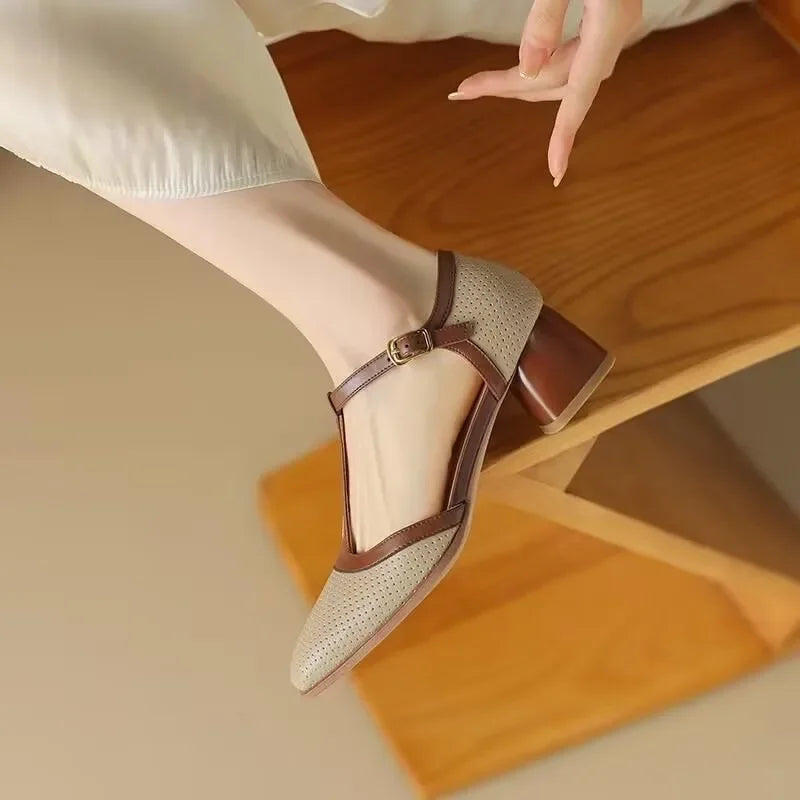 Helene | Elegante Damen-Schuhe mit mittelhohem Absatz