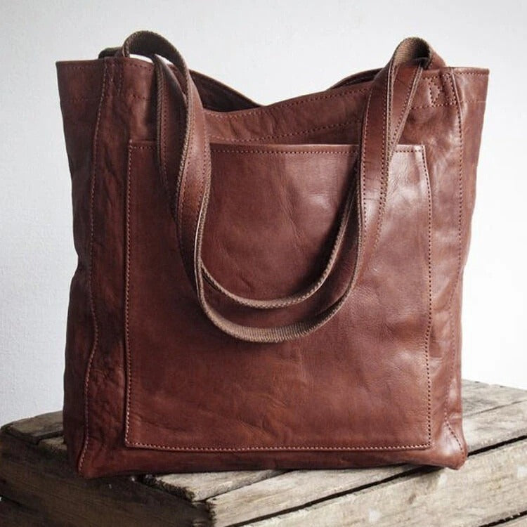 Kimberly | Klassische Lederhandtasche