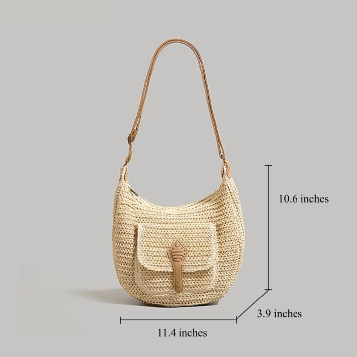 Reinhilde, gewebte Schultertasche, von Hanna Hamburg