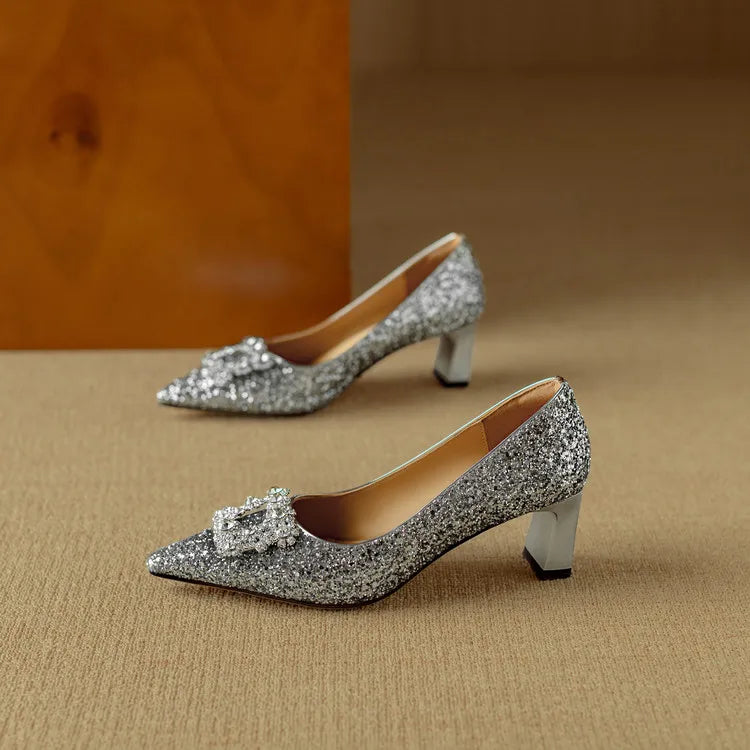 Theresa | Glitzer-Pumps