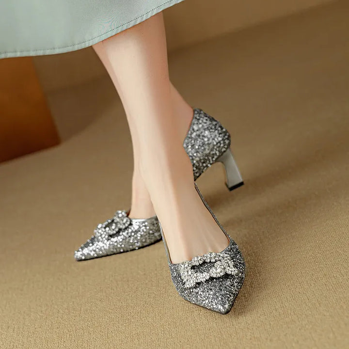 Theresa | Glitzer-Pumps