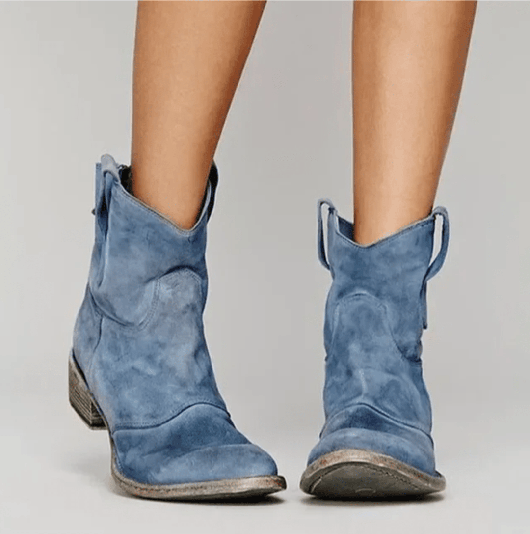 Hilda | Western-Stiefelette zum Hineinschlüpfen